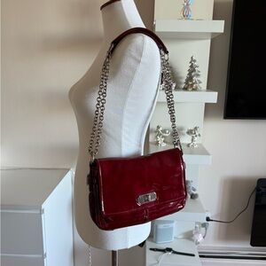 Coach Red Chain Shoulder Bag